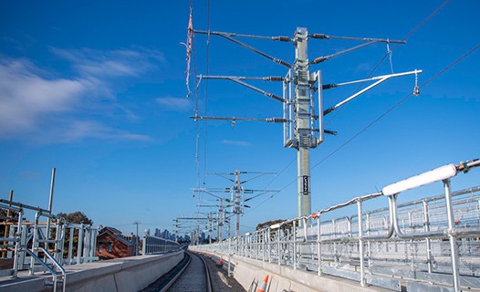 Railway line engineering